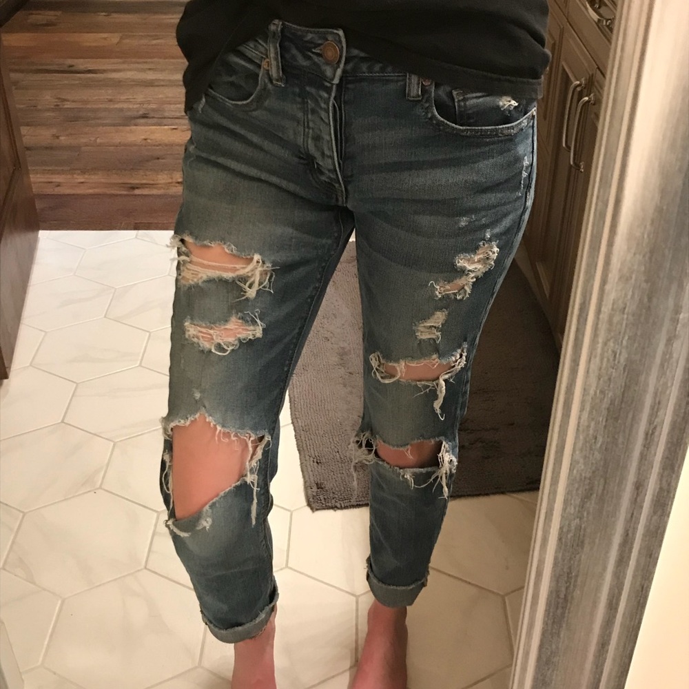 AMERICAN EAGLE TOMBOY STRETCH JEANS ❤️❤️